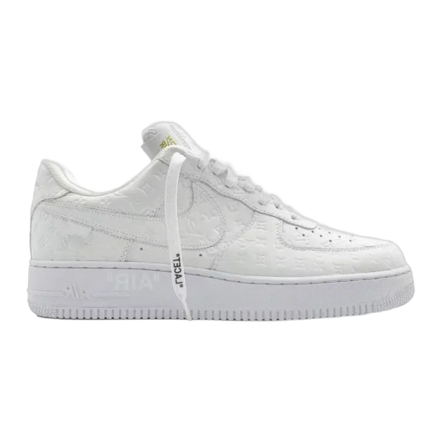 Louis Vuitton Nike Air Force 1 Low Top Lace-Up Sneakers — Authentic louis-vuitton at CLZTURE