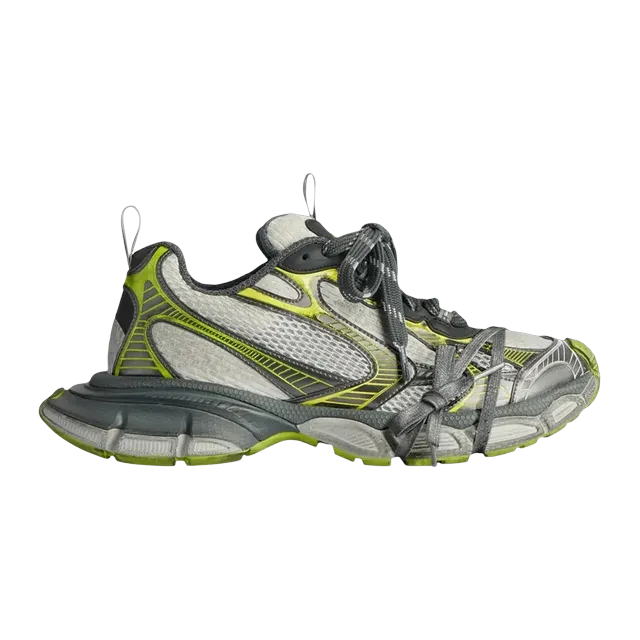 Balenciaga 3XL White Grey Yellow Green — Authentic Shoes & Footwear at CLZTURE