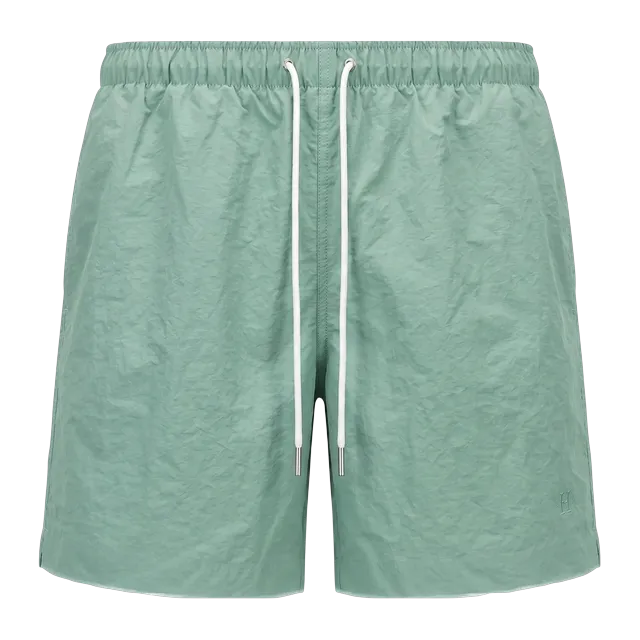 Hermès Shorts De Bain Toile h Green — Authentic Swimwear at CLZTURE
