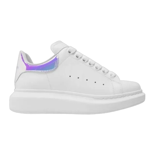 Alexander Mcqueen Oversized White Womans Trainers — Authentic Alexander McQueen at CLZTURE