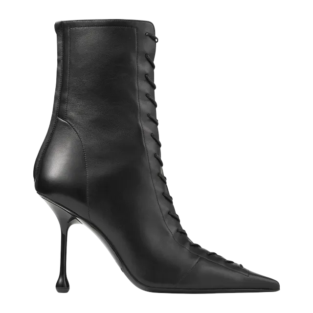 Jimmy Choo Scarlett Ankle Boot 95Mm Black — Authentic Boots at CLZTURE