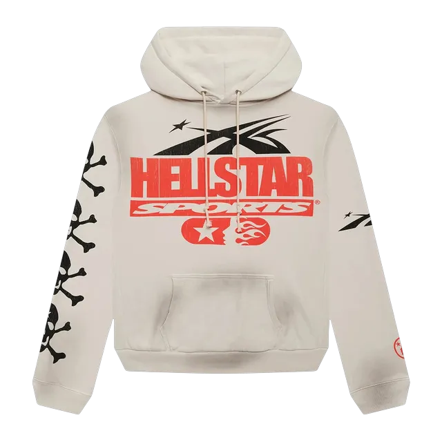 Hellstar If You Dont Like Us Beat Us Hoodie White — Authentic Hoodies & Sweats at CLZTURE
