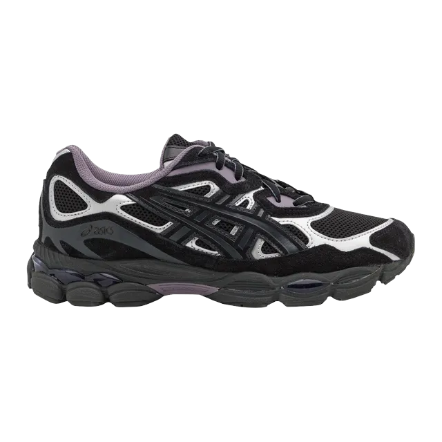 ASICS Gel Nyc Black Graphite Grey Purple — Authentic Shoes & Footwear at CLZTURE