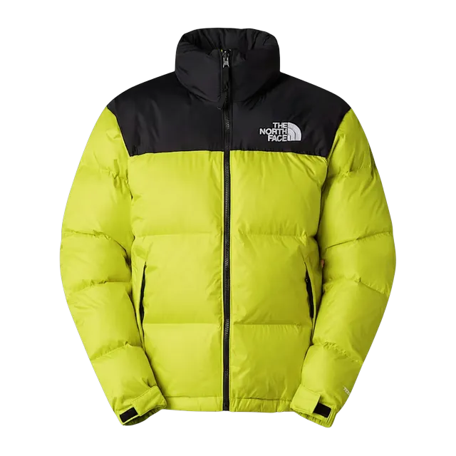 The North Face 1996 Retro Nuptse Yellow Neon — Authentic Jackets & Outerwear at CLZTURE