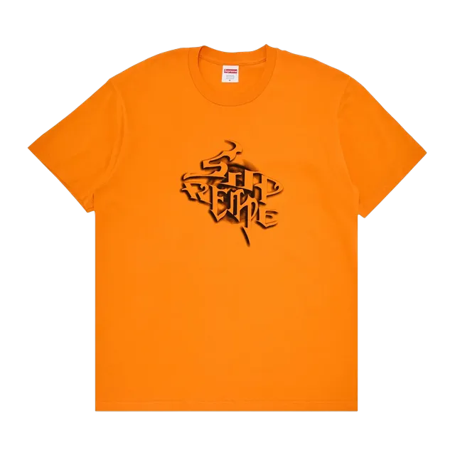 Supreme Smoke T-Shirt Orange — Authentic Supreme in stock at CLZTURE