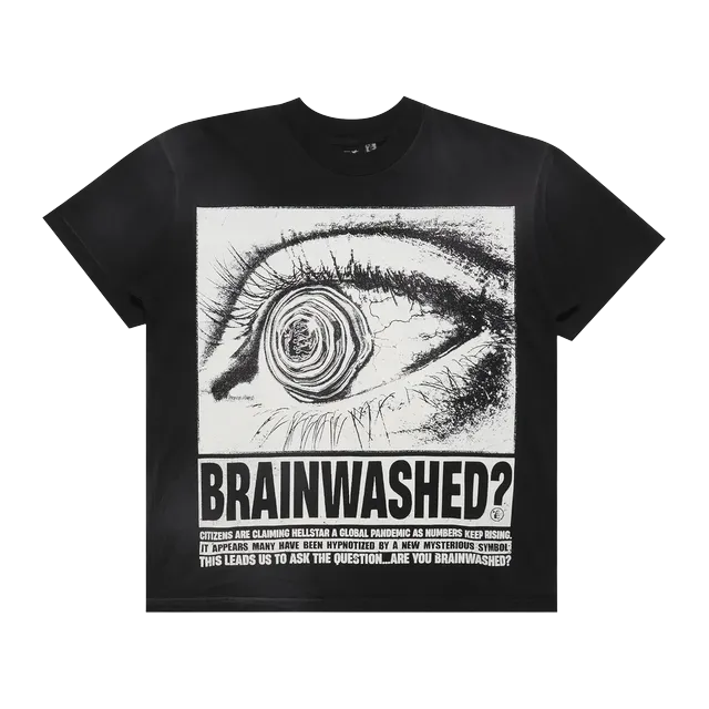 Hellstar Eyeball T-Shirt Black — Authentic Hellstar in stock at CLZTURE