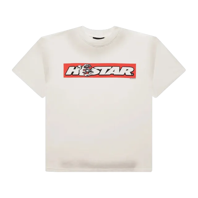 Hellstar Box Logo T-Shirt Red — Authentic Hellstar in stock at CLZTURE