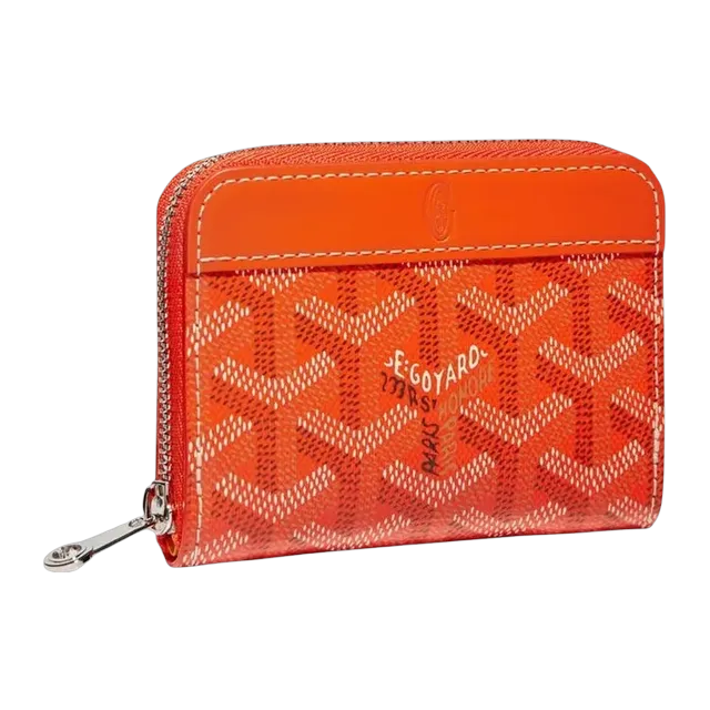 Goyard Porte-Monnaie Matignon Mini 10Cm Orange — Authentic Accessories at CLZTURE