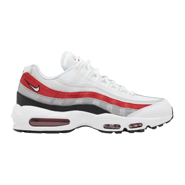 Air Max 95 White Varsity Red — Authentic Shoes & Footwear at CLZTURE