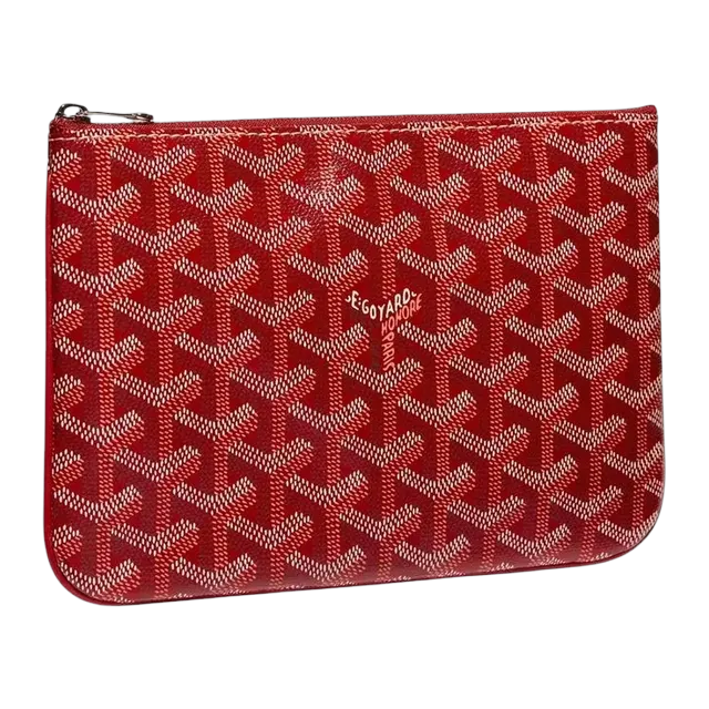 Goyard Sénat Pm 21Cm Red — Authentic Clutches & Pouches at CLZTURE