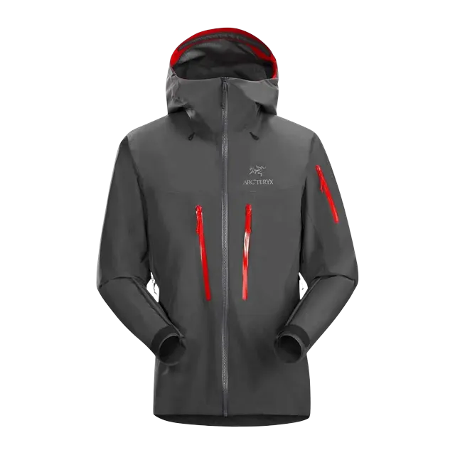 Arc'teryx Alpha Sv Black Red — Authentic at CLZTURE