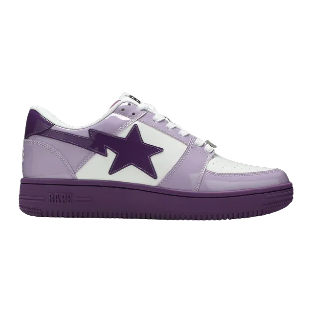 BAPE Bapesta Low M2 20Th Anniversary – Purple — Authentic Shoes & Footwear at CLZTURE