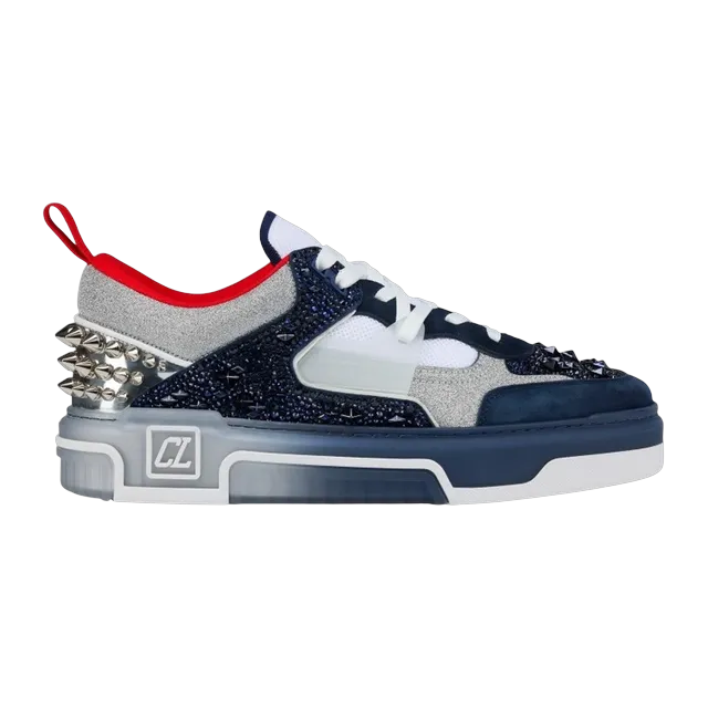 Christian Louboutin Astroloubi Strass Eternity Blue — Authentic Shoes & Footwear at CLZTURE