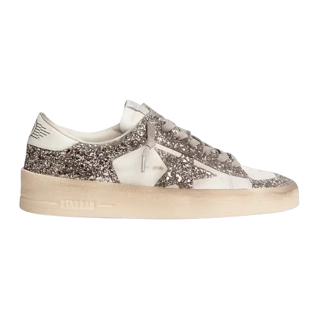 Golden Goose Sneakers Stardan Silver — Authentic Shoes & Footwear at CLZTURE