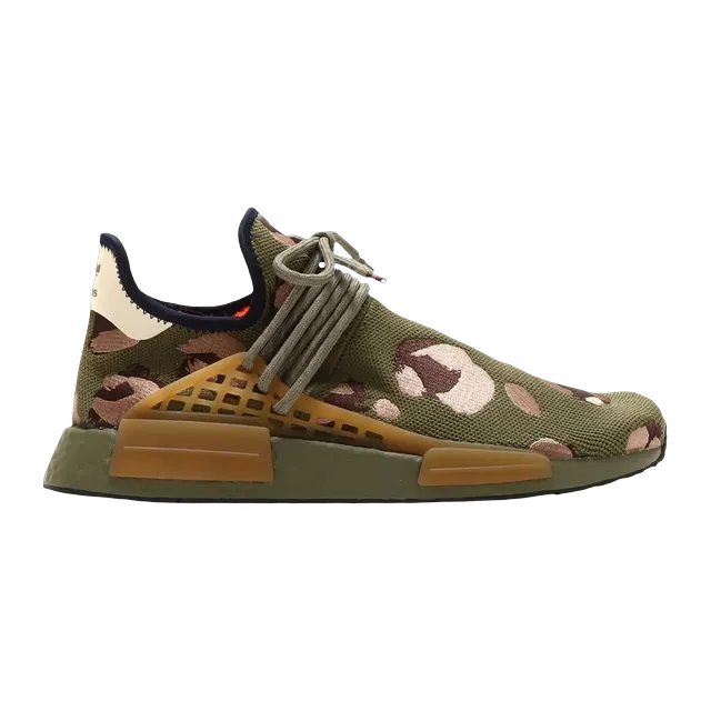 adidas Pharrell x Nmd Human Race Animal Print – Olive — Authentic Shoes & Footwear at CLZTURE