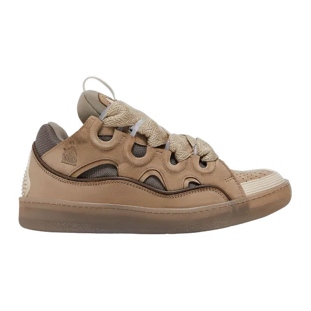 Lanvin Sneakers Curb Brown — Authentic Shoes & Footwear at CLZTURE