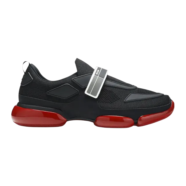Prada Cloudbust Black Red — Authentic Shoes & Footwear at CLZTURE