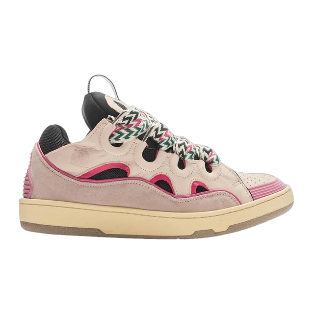 Lanvin Sneakers Curb Pink — Authentic Shoes & Footwear at CLZTURE
