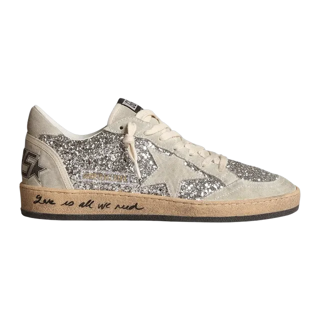 Golden Goose Sneakers Ball Star Silver — Authentic Shoes & Footwear at CLZTURE