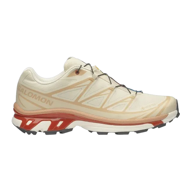Salomon Xt-6 Gore-Tex Almond Milk Burnt Ochre — Authentic Salomon in stock at CLZTURE