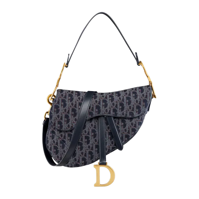 Dior Bag Saddle à Bandoulière Blue — Authentic Bags & Luggage at CLZTURE
