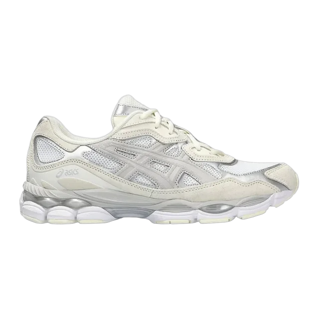 Asics Gel-Nyc White Oyster Grey — Authentic Asics at CLZTURE