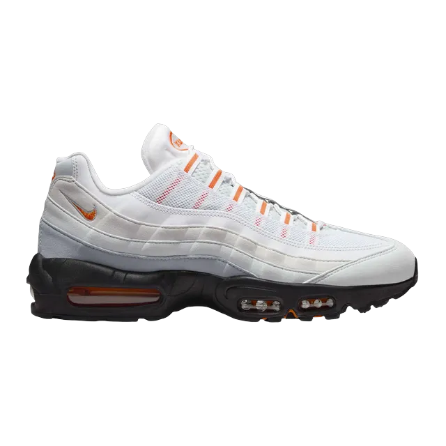 Air Max 95 Wolf Grey Safety Orange — Authentic Shoes & Footwear at CLZTURE