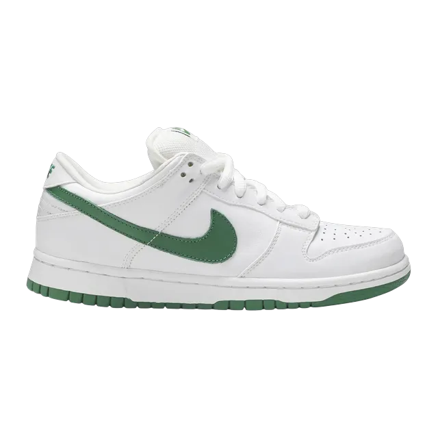 Dunk Low Pro SB White Classic Green — Authentic Nike in stock at CLZTURE