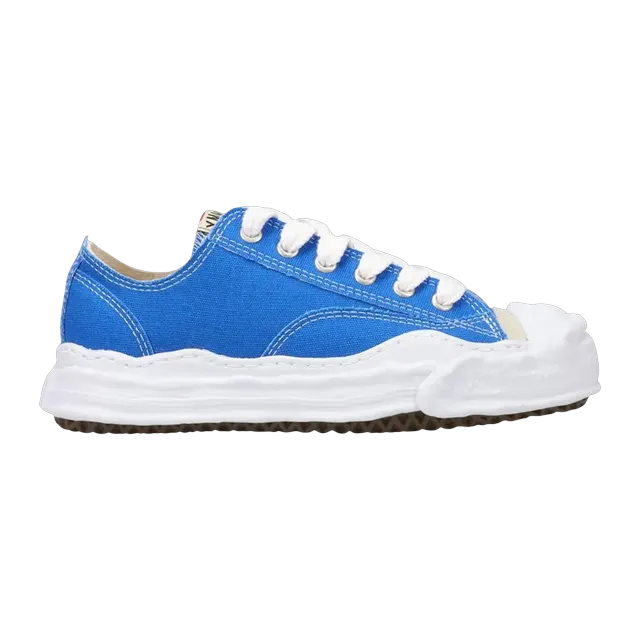 Mihara Yasuhiro Hank Og Sole Canvas Low Clear Blue — Authentic Shoes & Footwear at CLZTURE