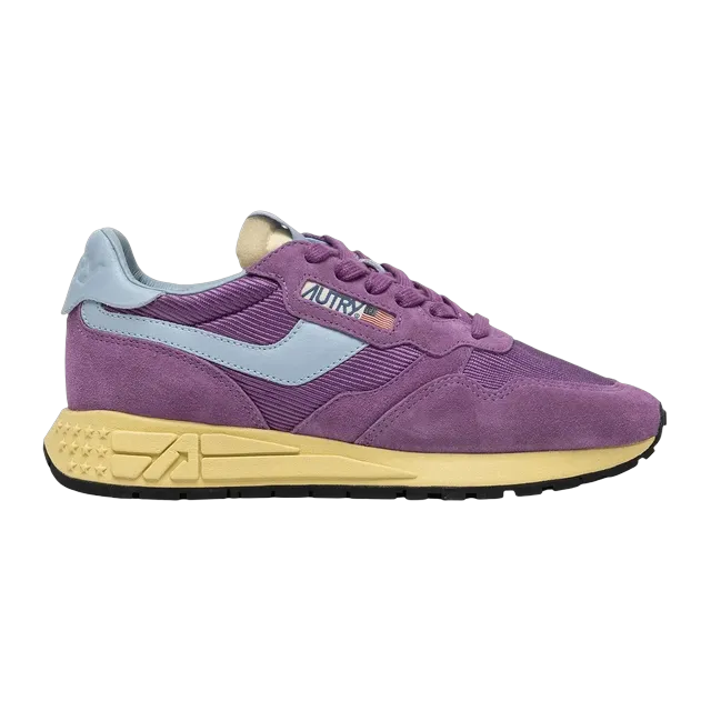 Autry Reelwind Low Purple Light Blue — Authentic Shoes & Footwear at CLZTURE