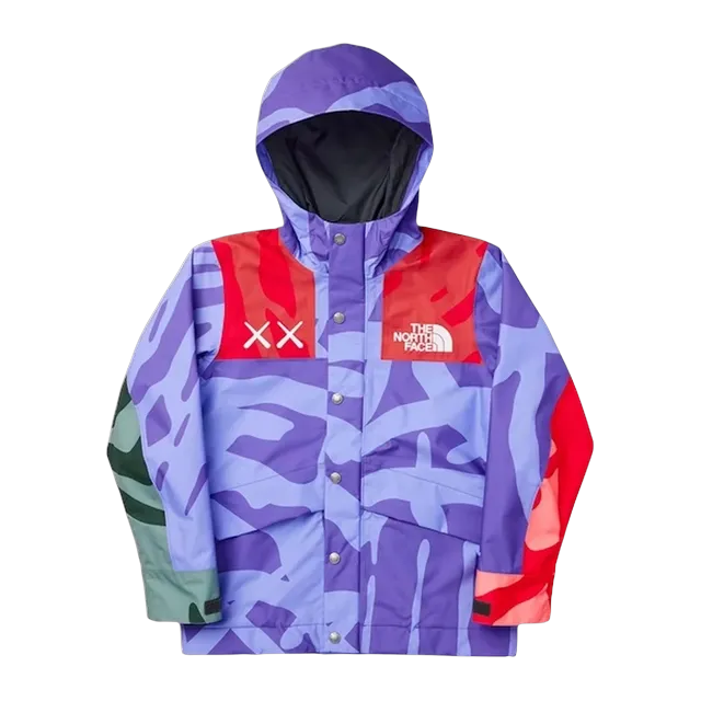 The North Face Kaws x Retro 1986 Mountain Kw Peak Purple — Authentic Jackets & Outerwear at CLZTURE