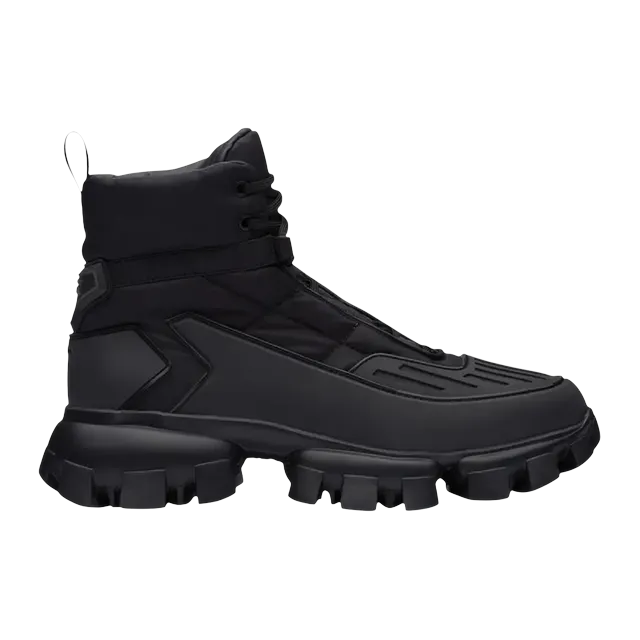 Prada Cloudbust Thunder High Black — Authentic Shoes & Footwear at CLZTURE
