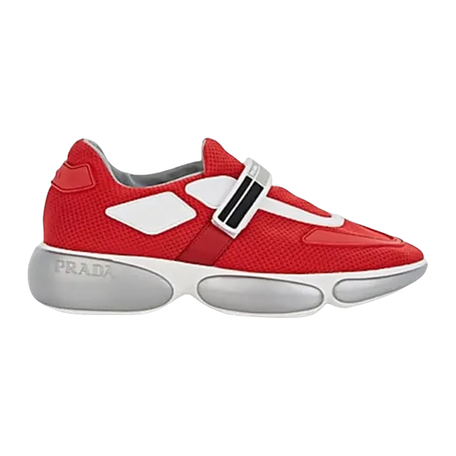 Prada Cloudbust Mesh Red — Authentic Shoes & Footwear at CLZTURE
