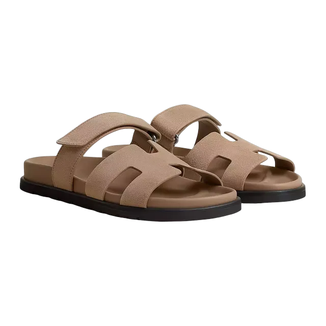Hermès Sandals Chypre Neutral — Authentic Shoes & Footwear at CLZTURE
