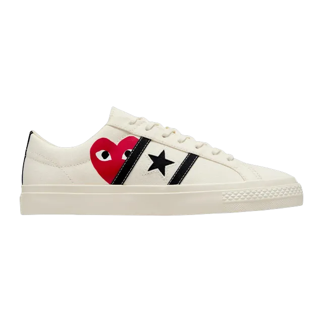 Converse Comme Des Garçons x One Star Academy Pro Milk Black — Authentic Shoes & Footwear at CLZTURE