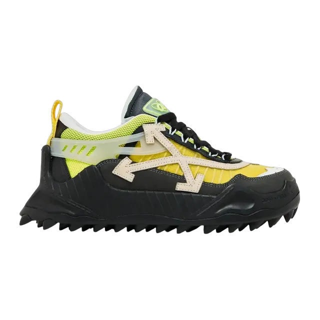 Off-White Odsy-1000 Black Green Yellow — Authentic at CLZTURE