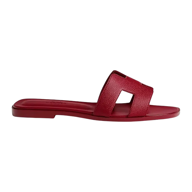 Hermès Oran Framboise — Authentic Shoes & Footwear at CLZTURE
