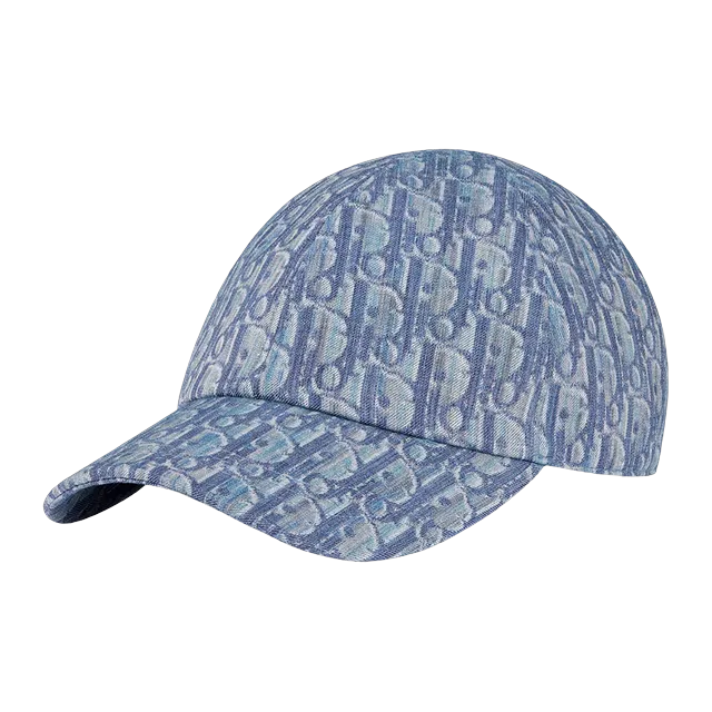 Dior Cap Oblique Blue — Authentic Caps & Beanies at CLZTURE