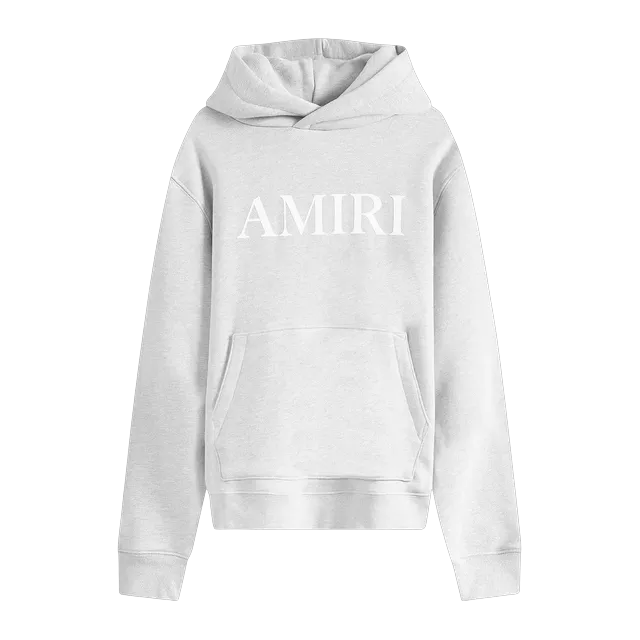 Amiri Core Logo Hoodie Grey — Authentic Hoodies & Sweats at CLZTURE