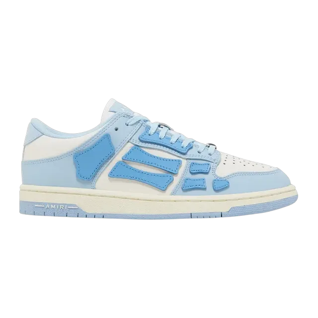 Amiri Skel Top Low Blue — Authentic Shoes & Footwear at CLZTURE