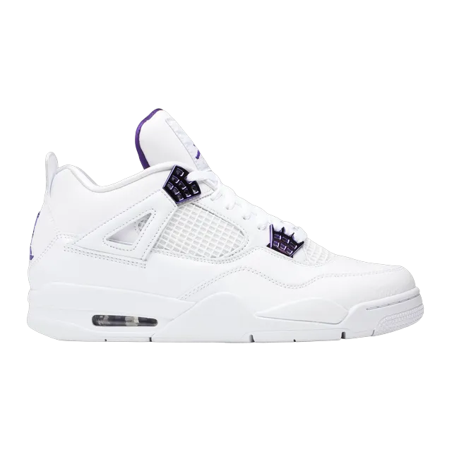 Air Jordan 4 Retro Purple Metallic — Authentic Shoes & Footwear at CLZTURE