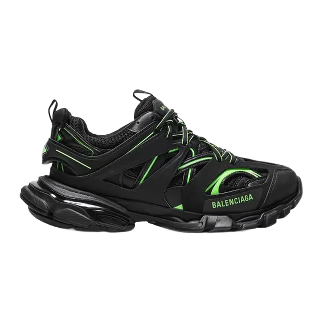 Balenciaga Track Sneaker Black Green — Authentic Balenciaga at CLZTURE