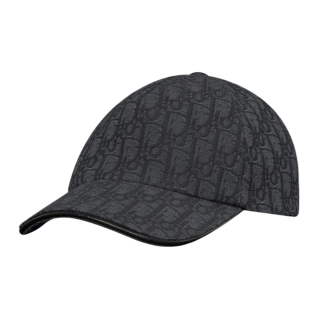 Dior Cap Oblique Black — Authentic Caps & Beanies at CLZTURE