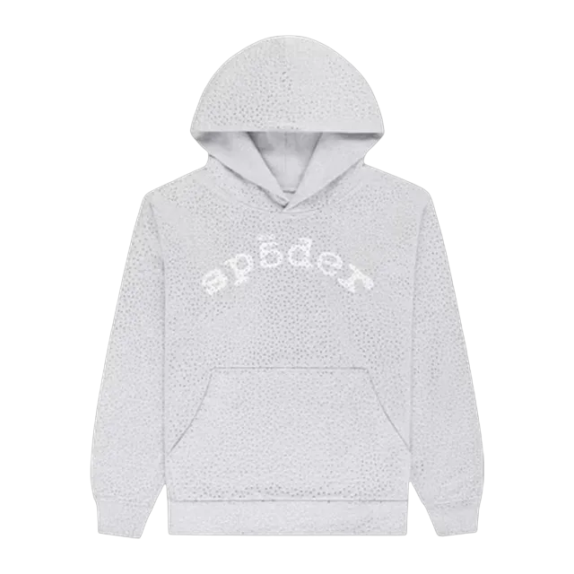 Sp5der Vvs Hoodie Heather Grey — Authentic Hoodies & Sweats at CLZTURE