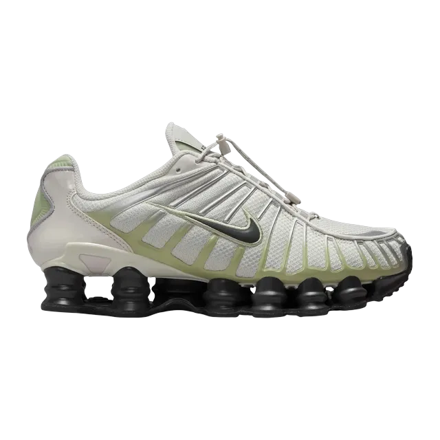 Nike Shox TL Light Bone Olive Aura — Authentic Shoes & Footwear at CLZTURE