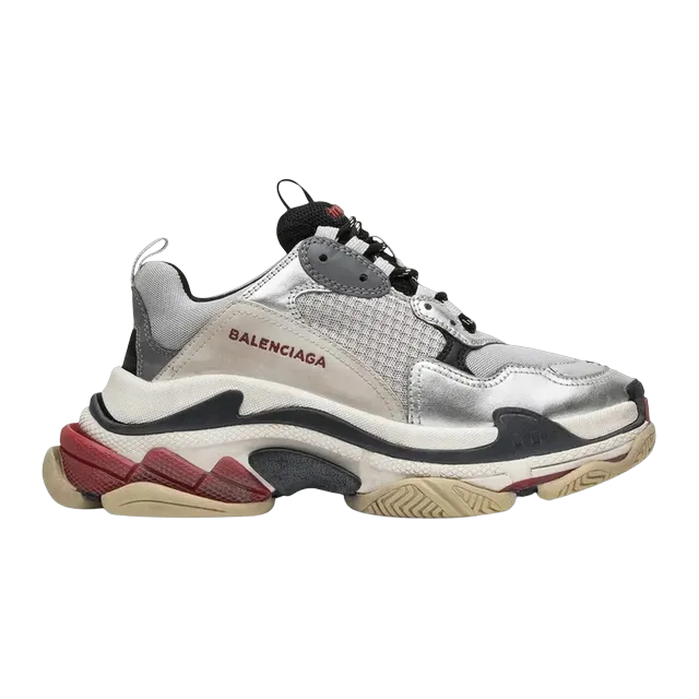 Balenciaga Triple S Silver — Authentic Shoes & Footwear at CLZTURE