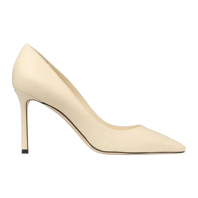 Jimmy Choo Romy 85Mm White — Authentic Shoes & Footwear at CLZTURE