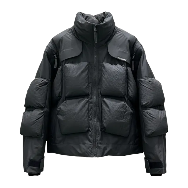 Balenciaga Puffer Jacket Tech Black — Authentic Jackets & Outerwear at CLZTURE