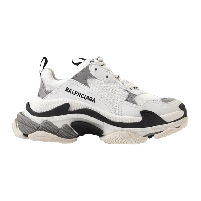 Balenciaga Triple S White Grey — Authentic Balenciaga in stock at CLZTURE