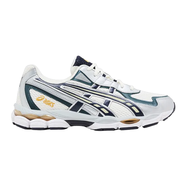 ASICS Gel NYC 2055 Silver Cream Midnight — Authentic Shoes & Footwear at CLZTURE